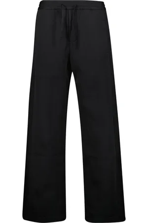 Dior Broeken, Heren, Zwart, M, Katoen, Oblique Joggingbroek