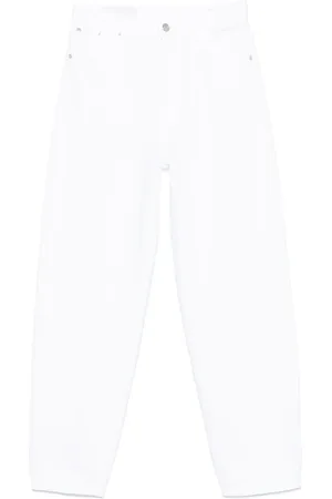 Dondup Jeans, Dames, Wit, W31, Katoen, Witte Jeans