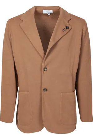 LARDINI Jassen, Heren, , S, Katoen, Cardigan Jas met Knopen