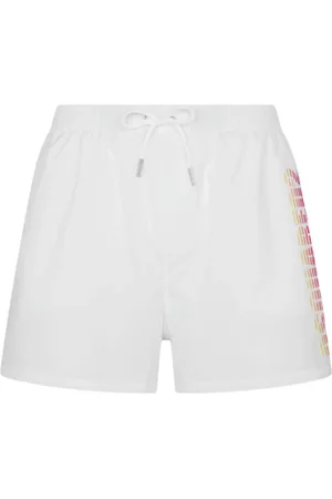 Dsquared2 Badkleding, Heren, Wit, S, Polyester, Badmode