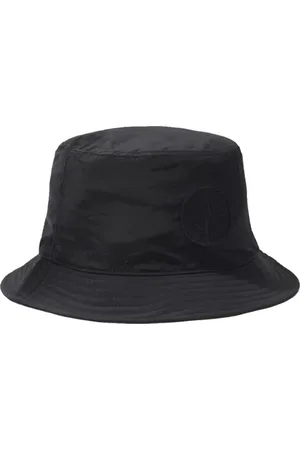 Stone Island Accessoires, Heren, Zwart, M, Nylon, Vissershoed met nylon metalen voering