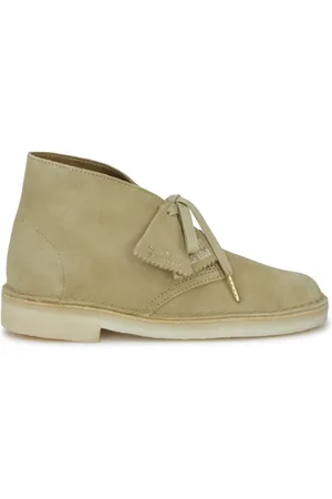 Clarks Schoenen, Dames, Groen, 40 EU, Suède, Desert Boot