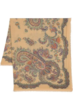 Etro Accessoires, Dames, Veelkleurig, ONE Size, Winter Sjaal