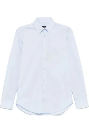 Etro Overhemden, Heren, Blauw, 2Xl, Logo Shirt Mrib 0006Av 607 B3033 Stijl