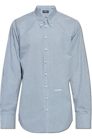 Dsquared2 Overhemden, Heren, Veelkleurig, XS, Katoen, Geruit Overhemd