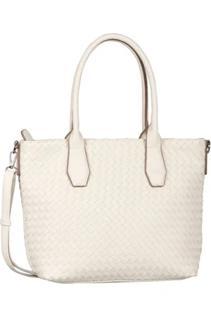 Gabor Tassen, Dames, Wit, ONE Size, Leer, Emilia Tote Bag
