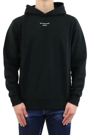 Drôle de Monsieur Sweatshirts & Hoodies, Heren, Zwart, S, Katoen, Hoodie