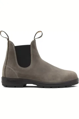 Blundstone Schoenen, Heren, Grijs, 43 1/2 EU, Leer, Klassieke Chelsea Boots