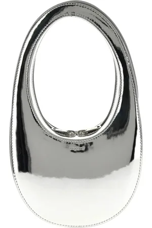 COPERNI Tassen, Heren, Grijs, ONE Size, Leer, Crossbody Mini Swipe Bag