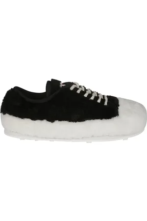Marni Schoenen, Heren, Zwart, 40 EU, Teddy Tennis Sneakers