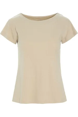 Bitte Kai Rand Tops, Dames, , XS, Katoen, Ribgebreide T-shirt