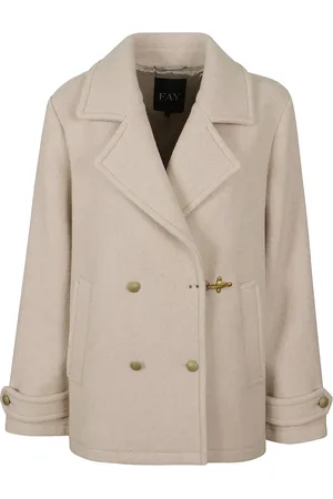 FAY Mantels, Dames, , L, Wol, Wollen Jas