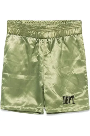 GALLERY DEPT. Korte broeken, Heren, Groen, L, Satijn, Jacky Boxing Shorts