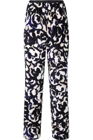 FORTE FORTE Broeken, Dames, Zwart, XS, Polyester, Rose Alchemy Flared Pant