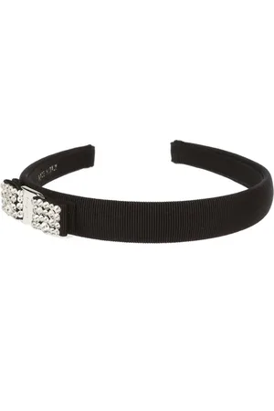 Salvatore Ferragamo Accessoires, Dames, Zwart, ONE Size, Haarband met applicaties