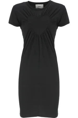 COPERNI Kleedjes, Dames, Zwart, M, Katoen, Heart Dress