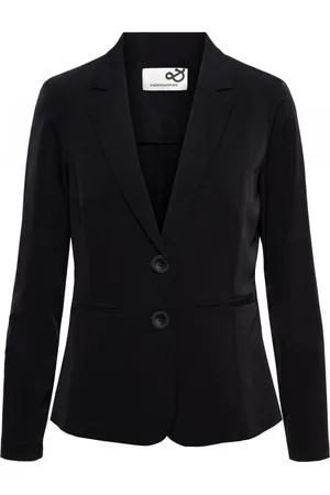 &Co Woman Jassen, Dames, Zwart, M, Heavy Travel Blazer