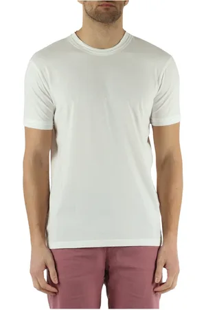 D.A. Daniele Alessandrini Tops, Heren, Wit, L, Katoen, Tops