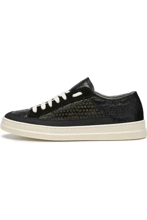 Candice Cooper Schoenen, Dames, Zwart, 41 EU, Leather sneakers TIM Woman