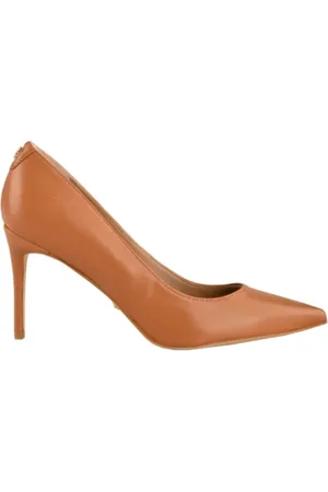 Guess Schoenen, Dames, , 37 EU, Leer, Leren Pumps met Hoge Hak