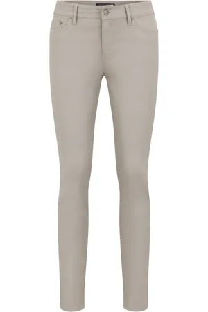 Drykorn Jeans, Dames, , W27, Katoen, Slim Fit Enkellange Jeans
