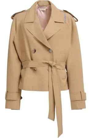 Marni Jassen, Dames, , XS, Wol, Elegante Jas van Wolmix