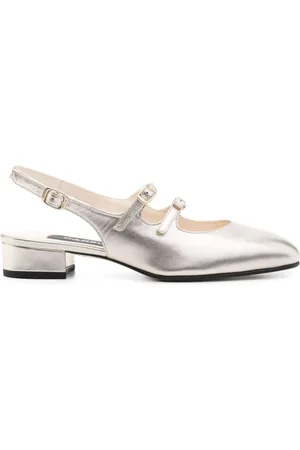 Carel Schoenen, Dames, Grijs, 36 EU, Leer, Met Hak