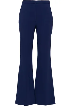 Etro Broeken, Dames, Blauw, M, Wijde Broek