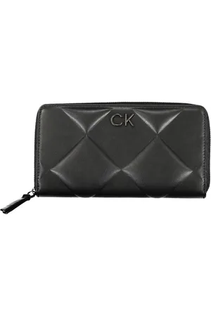 Calvin Klein Accessoires, Dames, Zwart, ONE Size, Polyester, Polyester Portemonnee