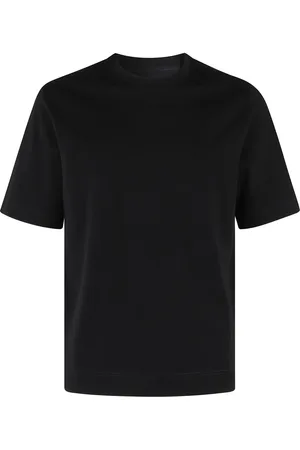 Circolo Tops, Heren, Zwart, XL, Katoen, Zwart Katoenen Piqué T-Shirt