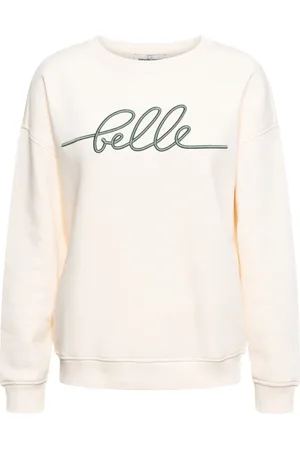 &Co Woman Sweatshirts & Hoodies, Dames, , S, Katoen, Trui met Artwork