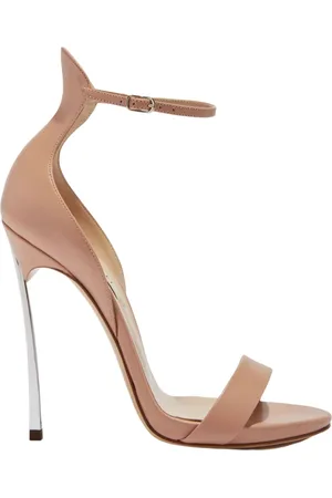Casadei Schoenen, Dames, Roze, 40 EU, Leer, Cappa Blade Sandalen