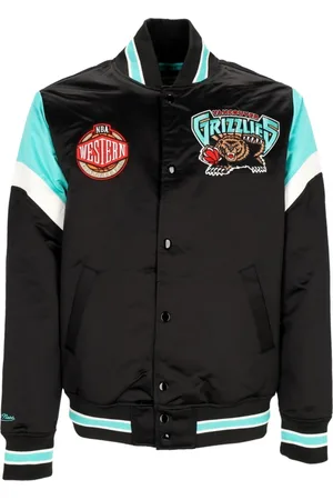 Mitchell & Ness Jassen, Heren, Zwart, M, Polyester, NBA Bomberjack Grizzlies Viering