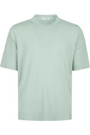 BALLANTYNE Tops, Heren, Groen, 2Xl, Katoen, Klassiek Katoenen T-shirt