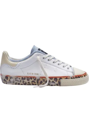 Hidnander Schoenen, Heren, Wit, 40 EU, Leer, Starless Low Stylish Sneakers