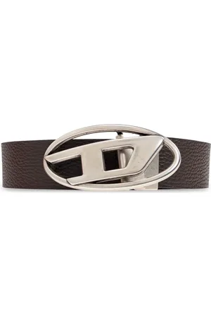 Diesel Accessoires, Heren, Bruin, 100 CM, Leer, Omkeerbare Riem
