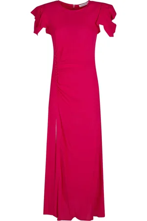 Mar De Margaritas Kleedjes, Dames, Roze, XS, Elegante Kristel Jurk voor Vrouwen
