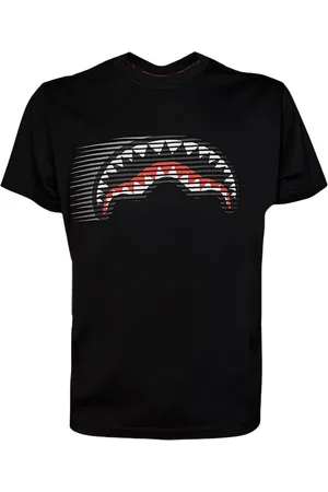 Sprayground Tops, Heren, Zwart, L, Katoen, Snelste Haai T-shirt