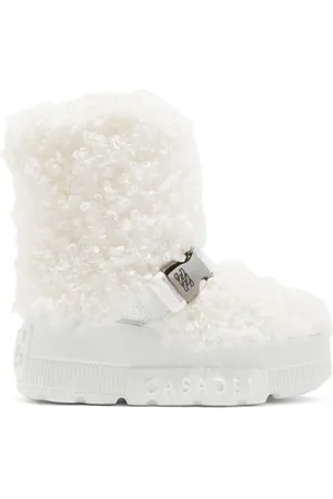 Casadei Schoenen, Dames, Wit, 39 EU, Leer, Yeti Boot