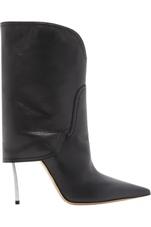 Casadei Schoenen, Dames, Zwart, 40 EU, Leer, Zwarte leren enkellaarsjes