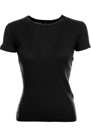 Drykorn Truien, Dames, Zwart, M, Katoen, Koala Print Katoen-Modal T-Shirt