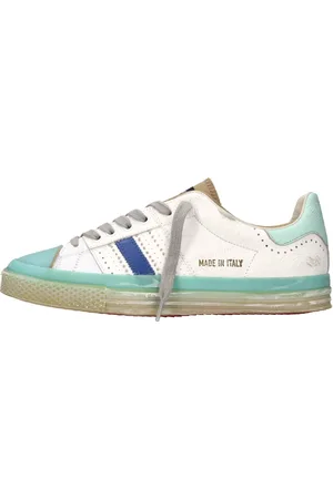 Hidnander Schoenen, Dames, Veelkleurig, 39 EU, Leer, Sneakers Multi Colour