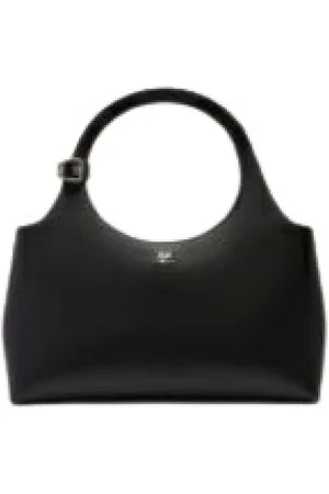 Courrèges Tassen, Dames, Zwart, ONE Size, Leer, PRE Tassen