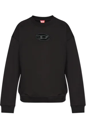 Diesel Sweatshirts & Hoodies, Heren, Zwart, L, Katoen, S-Boxt-Od Sweatshirt