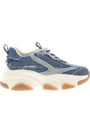 Steve Madden Schoenen, Dames, Blauw, 37 EU, Denim, Possession-E Denim Jeans Sneakers