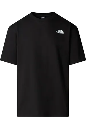 The North Face Tops, Heren, Zwart, S, Katoen, Katoenen T-shirt met logo en patroon