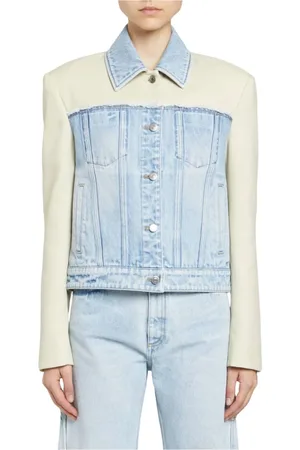 Stella McCartney Jassen, Dames, Veelkleurig, M, Denim, Vintage Blauwe Denim Jack