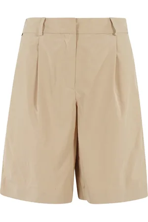 K-Way Korte broeken, Dames, Bruin, XS, Nylon, Beige Nylon Peach Shorts