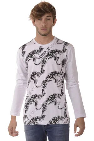 VERSACE Sweatshirts & Hoodies, Heren, Wit, M, Sweatshirt