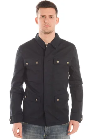 D.A. Daniele Alessandrini Jassen, Heren, Blauw, XL, Katoen, Safarijas voor heren